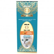 Aqua Pet Magic Zeolite Αρωματικό Τουαλέτας Γάτας Orange Cinnamon 500gr