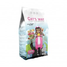 Cat's Way Baby Powder Άμμος Υγιεινής Μπετονίτη με Άρωμα Πούδρας 10Lt (8,5Kg)