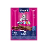 Vitakraft Cat Stick Classic - Cod & Coalfish Λιχουδιά για Γάτες (3x18gr)
