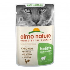 Almo Nature Functional Cat Adult Anti - Hairball Φακελάκι Κοτόπουλο 70gr