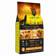 Ambrosia Grain Free Adult Chicken & Veggies 12Kg