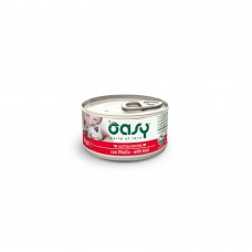 Oasy Grain Free Cat Adult Mousse Μοσχάρι 85gr